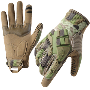 DFU4 <b>Black</b> Full Finger Tactical <b>Gloves</b> Breathable <b>Mesh</b> Anti-wear Training Outdoor Sports <b>Gloves</b> <b>Black</b> Tan Color Available - Product Image 5