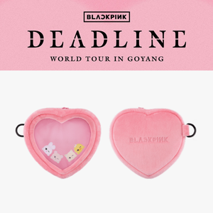 Bolsa de Almacenamiento Oficial KPOP BLACK PINK DEADLINETOUR CHARACTER POUCH, Bolsa de Colección con Diseño del Grupo Femenino Coreano, Regalo para Fans - Product Image 2