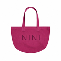 Sac fourre-tout personnalisé en toile demi-lune avec fond arqué, sac à bandoulière en coton surdimensionné réutilisable pour femme, idéal pour les voyages et le shopping