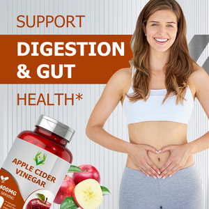 Capsules de Vinaigre de Cidre de Pomme en Gros pour le Contrôle de l'Appétit et la Gestion du Poids avec Poivre de Cayenne Favorisant l'Équilibre Intestinal - Product Image 4