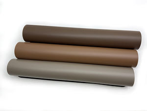 A级定制印刷激光蚀刻标志椭圆形拱形沙子裸体巧克力棕色咖啡色聚氨酯天然橡胶瑜伽垫 - Product Image 6