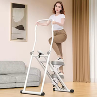 Steppeur silencieux multifonctionnel pour entraînement complet du corps, pliable, pour exercices cardiovasculaires