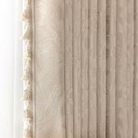 Rideaux Acoustiques Commerciaux 100% Occultants Jacquard à Texture Lourde pour Projets Hôteliers - Fournisseur de Traitements de Fenêtre