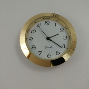 Inserto orologio da 50 mm inserto orologio con inserto quadrante dorato - Product Image 4