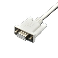 Cable de Comunicación para PLC Mitsubishi FX, Conductor de Cobre, Aislamiento de PVC, Un Solo Conductor, 200m de Longitud, para Xinje MD204L OP320-A