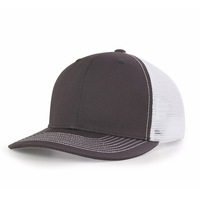 Richardson Leather 112-CLP Custom Logo Trucker Cap Kleurbedrukt Handgebreide Luipaard Stippen Fruit Patronen Oxford Poplin