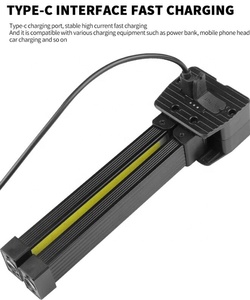 Đèn làm việc di động đôi bên dẫn chùm rộng phạm vi Đèn pin 90 độ có thể gập lại nam châm làm việc Đèn Cắm Trại đèn lồng trắng OEM - Product Image 4