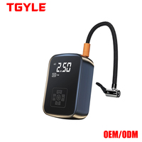 Pompe à air pour voiture, portable, intelligente, sans fil, affichage numérique, gonfleur électrique, outil d'urgence, jauge de pression des pneus, 150 psi, 12 V, véhicules