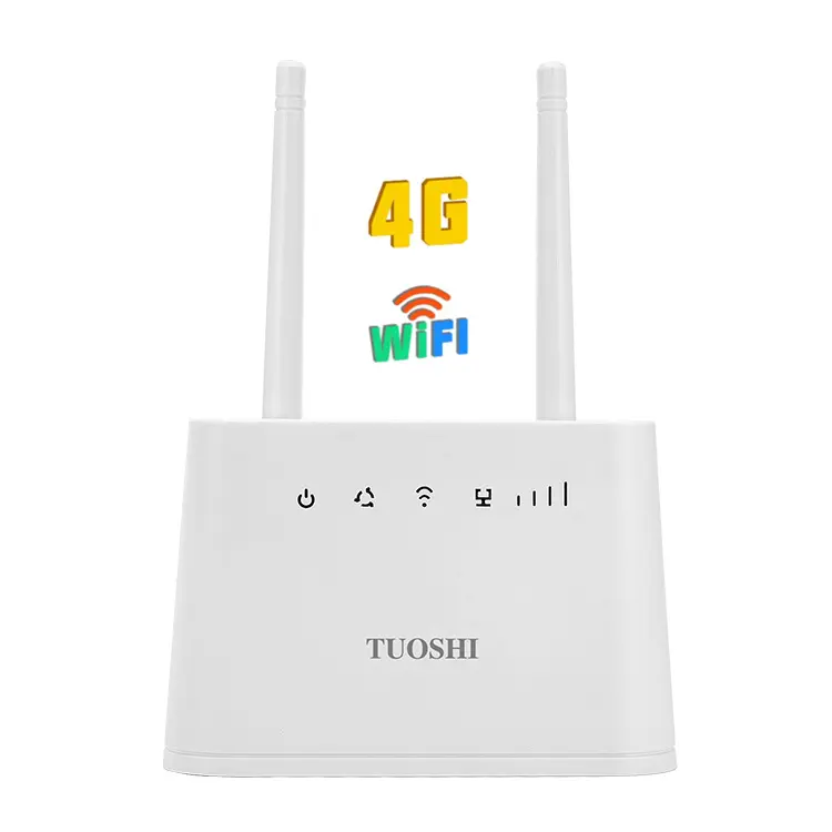 TUOSHI wifi <span class=keywords><strong>modem</strong></span> 4g kablosuz yönlendirici 300mbps 12v 4g yönlendirici anten 5dbi <span class=keywords><strong>modem</strong></span> 4g lte sim kart yönlendirici ev otobüs