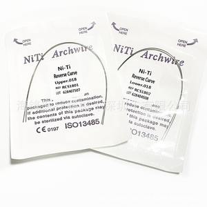 ลวดจัดฟันนิไท สำหรับฟันบน ขนาด 014 โค้งกลับ RCS1401 ได้รับการรับรองมาตรฐาน CE สำหรับผู้ใหญ่ - Product Image 4
