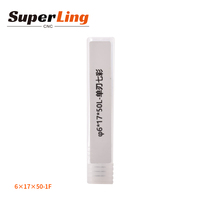 6*17*50 1F CNC Bits carbure monobloc 1 flûte CNC fraise en bout pour couper les outils cnc en métal