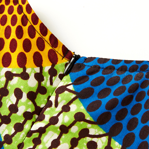 Vêtements de haute qualité, nouvelle mode, imprimé Ankara pour enfants, robes africaines pour petite fille, <span class=keywords><strong>robe</strong></span> Ankara pour enfants africains - Product Image 5