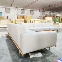 Canapé long italien tendance, fabrication de meubles shan, usine de meubles