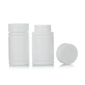 Flacone di pillole per Capsule in plastica PE per uso alimentare con flaconi vitaminici per medicinali sigillati
