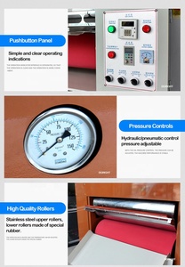 Điện tử padder CuộN lịch Con lăn thủy lực Da máy dập nổi - Product Image 6