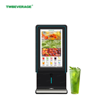 Professionele compacte tafelmodel drankenautomaat met onbeperkte menu's, geschikt voor restaurants en winkels.