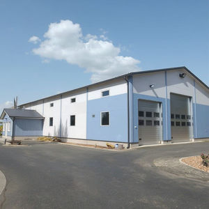 Fournisseur de la Chine pour l'atelier préfabriqué d'entrepôt de bâtiments de structure en acier préfabriqués avec le matériel en acier anti-corrosif - Product Image 1