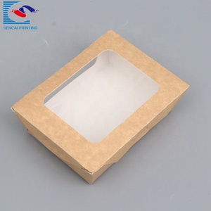 Caja <span class=keywords><strong>de</strong></span> embalaje <span class=keywords><strong>de</strong></span> papel kraft reciclable, personalizada, para alimentos, con ventana <span class=keywords><strong>de</strong></span> pvc, venta <span class=keywords><strong>al</strong></span> por <span class=keywords><strong>mayor</strong></span> - Product Image 6