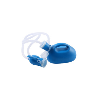 Urinoir avec tube 2000 ml, portable, de forme ovale, pour hommes, femmes, personnes âgées, usage en lit - Product Image 4