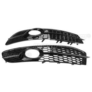 2x Rejilla de Cubierta de Faro Antiniebla Delantero para Coche, Diseño Panal de Abeja Hexagonal, para Audi A6 C6 S-Line 2008-2011 4F0807681Q01C 4F0807681Q02C - Product Image 4