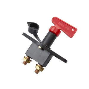 Interruptor de desconexión de batería de 12V, interruptor aislador para barco marino, Coche