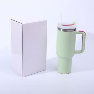 Gobelet de voyage isotherme sous vide 30oz avec poignée H2.0 pour voiture, couvercle et paille antidérapants, personnalisable ODM OEM - Product Image 3