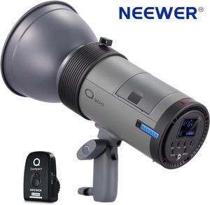 Flash de Estudio para Exteriores <span class=keywords><strong>NEEWER</strong></span> Q300 de 300 Ws y 2.4 G con Disparador Inalámbrico Compacto Q, Batería de Iones de Litio de 7800 mAh, Luz Estroboscópica - Product Image 1