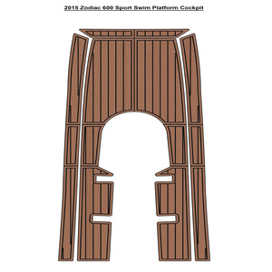 Plancher en teck EVA Zodiac 600 Sport 2015 pour yachts et navires marins Article très vendu sur eBay et AliExpress - Product Image 5