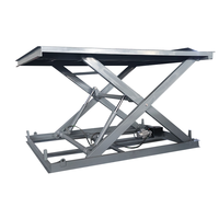 Plateforme élévatrice verticale hydraulique automatique personnalisée CHANGDING CFY-1T, élévateur de voiture à ciseaux, acier au manganèse haute résistance, boîte de commande