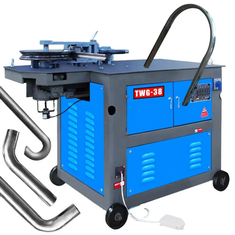 CNC Automatic Tube Bender Iron Aluminium Round / Square Pipe Bending Machine digital Steel Bending Machine for pipe and tube