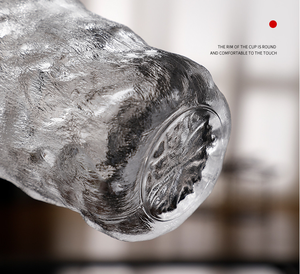 Vaso de Whisky Estilo Japonés de 300ml/380ml, Base Gruesa, Textura Esmerilada, Color Verde Glaciar, para Bar o Fiesta - Product Image 6