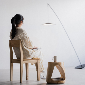 Silla de Comedor de Madera Maciza de Fresno con Respaldo de Ensamblaje Mortise & Tenon, Diseño Moderno para Uso en el Hogar y Restaurantes - Product Image 5