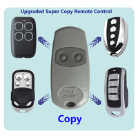 Fonction de copie de la télécommande universelle Clone Transmetteur RF 433MHz Duplicateur de clonage automatique pour les télécommandes de voiture de porte de garage