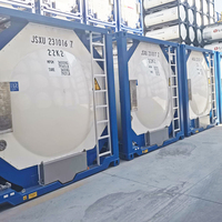 Conteneur-citerne en acier inoxydable T11 de 20 pieds pour le transport multimodal de liquides et de produits chimiques à température ambiante