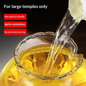 Huile de Ghee Végétal Sans Fumée Futian Ghee <span class=keywords><strong>Shan</strong></span> <span class=keywords><strong>Yang</strong></span> 2L H0205 pour Lampe Bouddhiste, Lumière Éternelle pour Temple Bouddhiste, Vente en Gros - Product Image 2