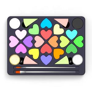 Peinture corporelle mate pour Halloween, kit de <span class=keywords><strong>maquillage</strong></span> pour enfants, peinture faciale et corporelle, peinture faciale néon UV professionnelle pour enfants, sûre - Product Image 4