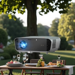 Projecteur <span class=keywords><strong>4k</strong></span> Google Smart Wifi Proyector Portatil Lcd Tv Vidéo Projecteur pour la maison/l'éducation/le bureau/le golf/le jardin - Product Image 1
