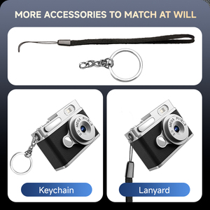 Nuova Fotocamera Digitale 2K per Bambini 2026, Mini Videocamera HD per Studenti, 12MP, con 6 Filtri, Regalo per le Vacanze - Product Image 3