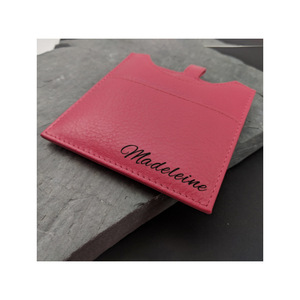 Customized PU leather mini pocket <b>mirror</b>, Korean style, suitable for students, portable birthday gift. - Product Image 5