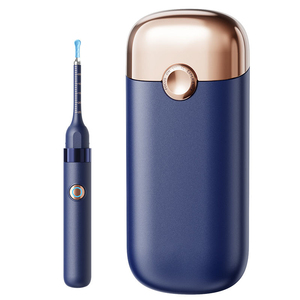 Kit de nettoyage d'oreilles <span class=keywords><strong>avec</strong></span> caméra <span class=keywords><strong>otoscope</strong></span> visible, outil d'élimination du cérumen et <span class=keywords><strong>pince</strong></span> à cérumen, <span class=keywords><strong>avec</strong></span> étui de rangement - Product Image 1