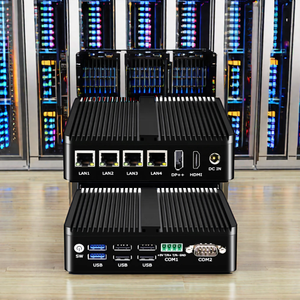 12GEN N100工业迷你电脑J4125 4局域网2.5G局域网2 DDR4防火墙无风扇4以太网端口迷你电脑新英国插头固态硬盘 - Product Image 5