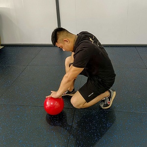 Tùy chỉnh 50cm x 50cm Độ dày Dễ dàng cài đặt chất lượng cao cao su chống trượt phòng tập thể dục sàn thảm - Product Image 6