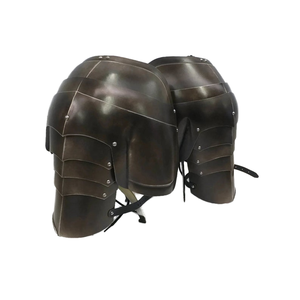 Armadura de Hombro Medieval Milanesa Articulada, Hombreras de Alta Calidad, Estilo Cruzado, Troqueladas, de Acero, Hechas a Mano, SCA, Año Nuevo, Amor - Product Image 1