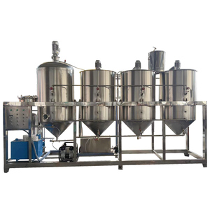 Machine de raffinerie d'huile de cuisson à petite échelle 750C de haute qualité nouvelle et largement utilisée avec pompe à moteur et composants de base de moteur - Product Image 5