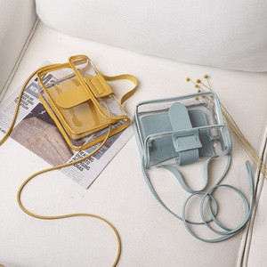 I-0915 Usine Sacs À Main Transparent Dames Sac À Bandoulière Transparent Sacs pour Cadeaux Plusieurs Options De Couleur - Product Image 3