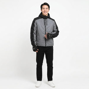 Veste coupe-vent pour homme sur mesure, imperméable, avec fermeture éclair, grande taille, tissu respirant, vêtements de sport d'été, imprimés, vestes d'extérieur - Product Image 1