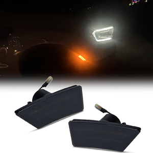 2 Pezzi Luci LED Laterali per Paraurti Anteriore con Indicatore di Direzione per <span class=keywords><strong>Ford</strong></span> Ranger Lariat 2019-2022, Ambra, Ricambi Auto <span class=keywords><strong>OEM</strong></span> - Product Image 1