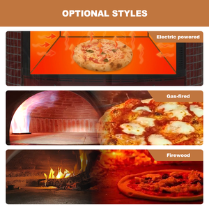 Portable napolitain 16 pouces Freestand extérieur gaz Pizza gaz four commercial à vendre - Product Image 4