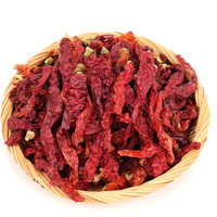 Piment rouge séché entier, assaisonnement piquant naturel séché au soleil pour Hot Pot, huile de piment, vente en gros directe d'usine, Halal
