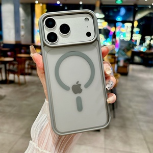 เคสโทรศัพท์มือถือสำหรับ iPhone 17 17 Pro 17 Pro Max แบบผิวสัมผัสนุ่ม แม่เหล็กดูดติด  สำหรับ iPhone 16 15 14 13 12 11 Plus - Product Image 5
